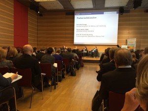 Tagung der Bertelsmann Stiftung am 3. Dezember 2015 in Berlin