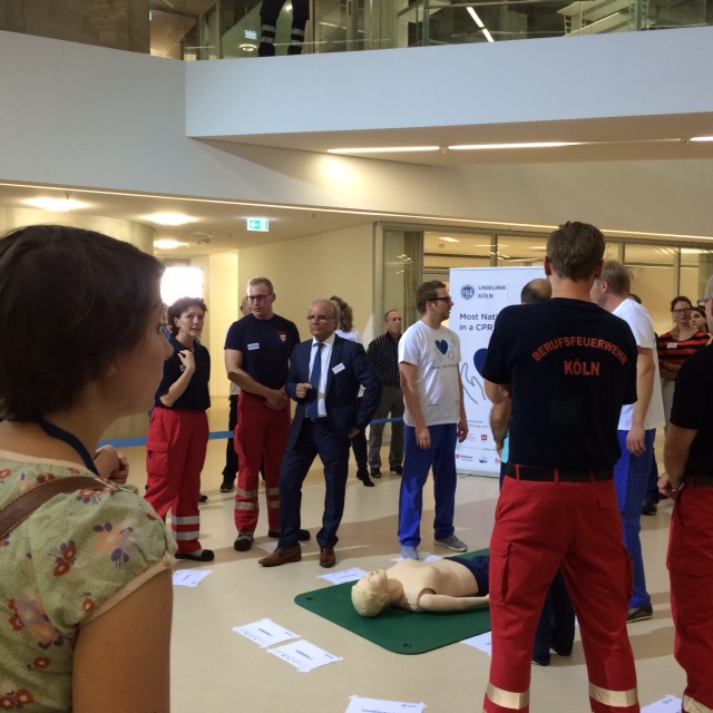 Weltrekord der Uniklinik Köln. Foto: Barbara Rosenthal