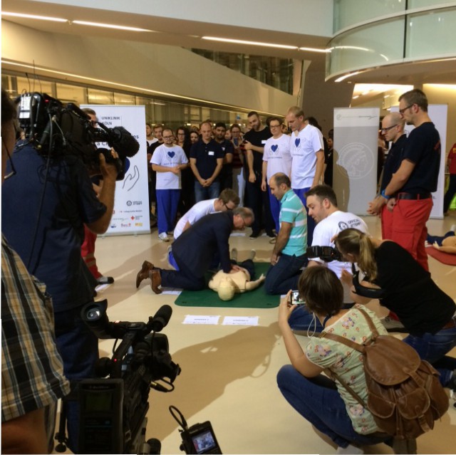 Weltrekord der Uniklinik Köln. Foto: Barbara Rosenthal