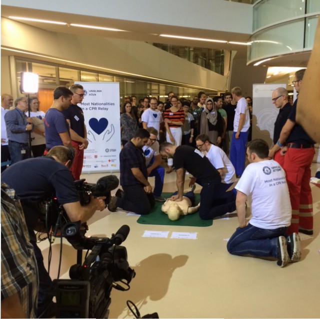 Weltrekord der Uniklinik Köln. Foto: Barbara Rosenthal