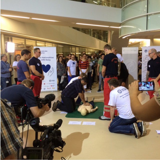 Weltrekord der Uniklinik Köln. Foto: Barbara Rosenthal