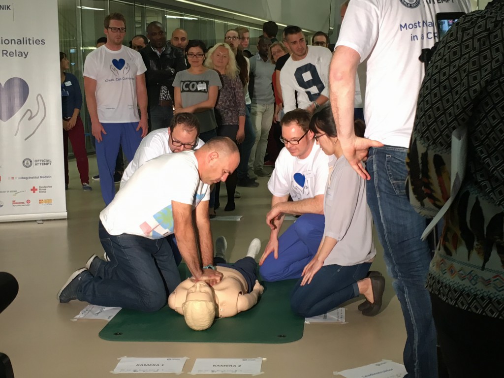Weltrekord der Uniklinik Köln. Foto: Barbara Rosenthal