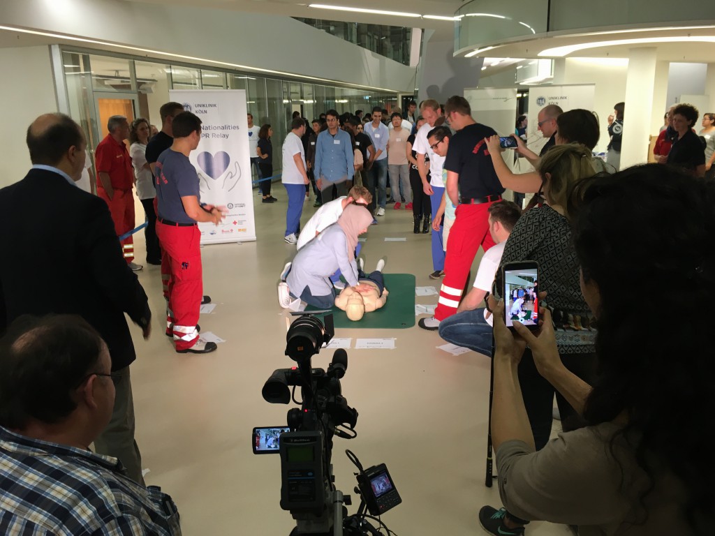 Weltrekord der Uniklinik Köln. Foto: Barbara Rosenthal