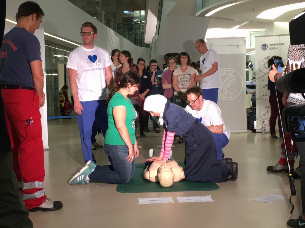 Weltrekord der Uniklinik Köln. Foto: Barbara Rosenthal