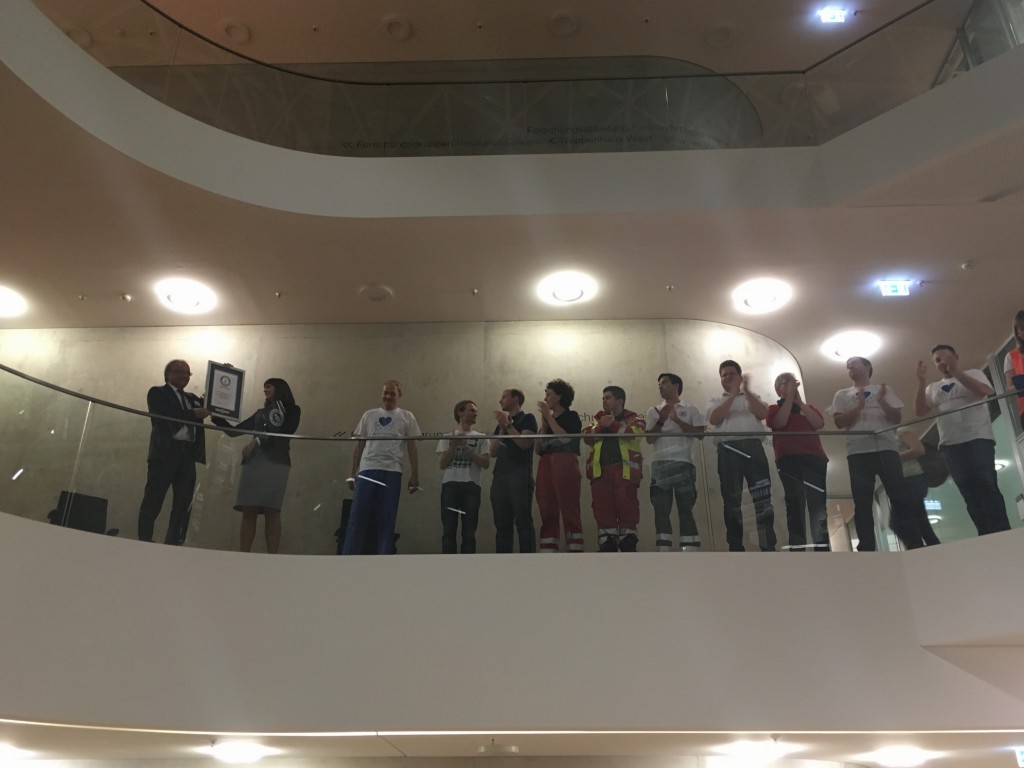 Weltrekord der Uniklinik Köln. Foto: Barbara Rosenthal