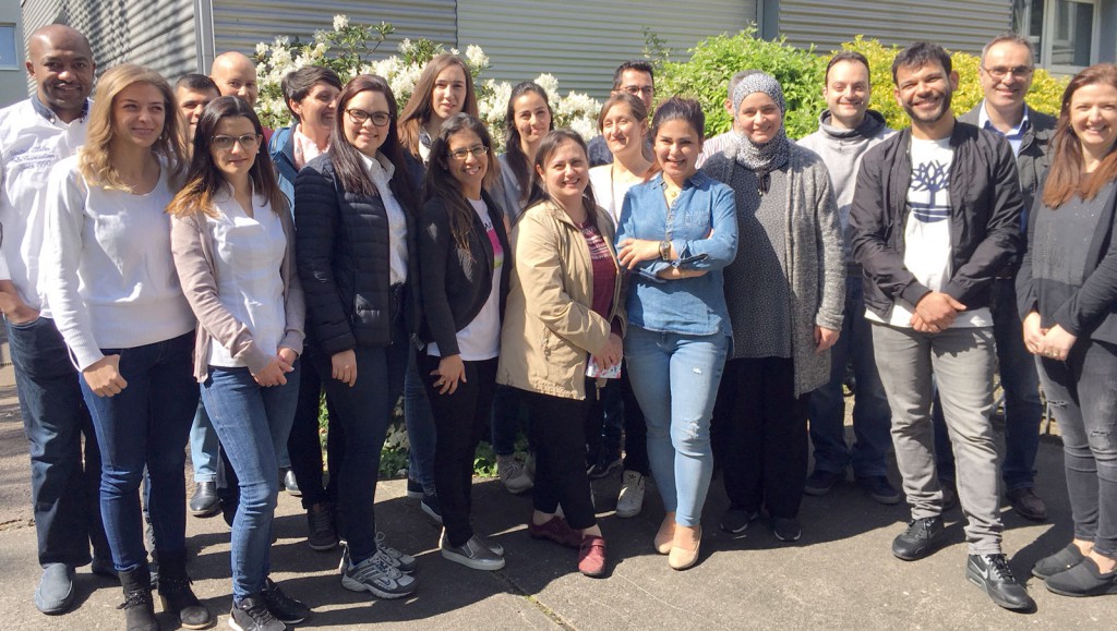 Teilnehmerinnen und Teilnehmer des 8. Intensivkurses Fachsprache Zahnmedizin