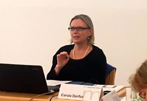 Carola Dörfler, Leiterin der Gutachtenstelle für Gesundheitsberufe GfG